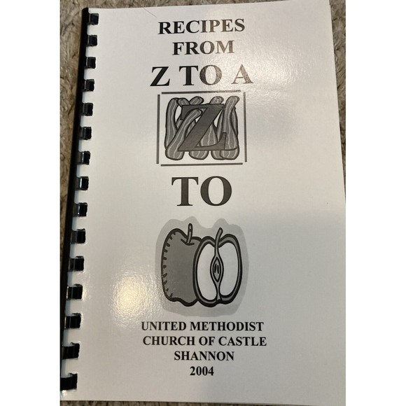 Recipes from Z-A United Methodist‎ Church of Castle Shannon PA Zucchini Cookbook - Picture 1 of 3